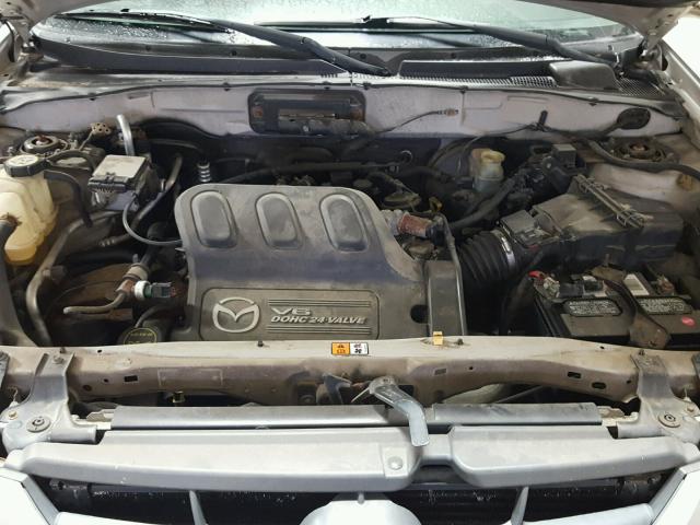 4F2YZ94193KM55115 - 2003 MAZDA TRIBUTE LX SILVER photo 7