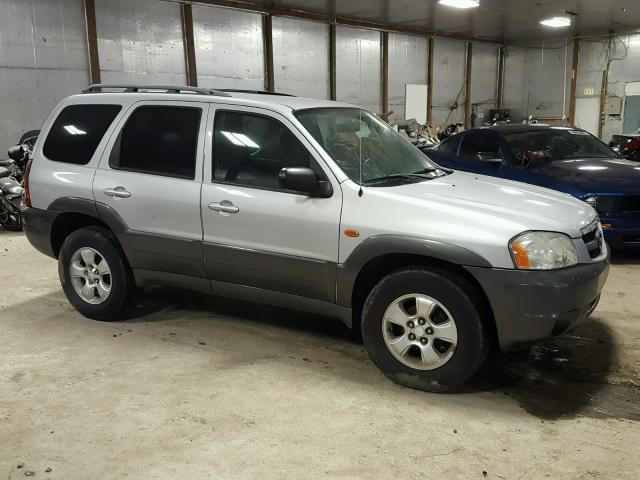 4F2YZ94193KM55115 - 2003 MAZDA TRIBUTE LX SILVER photo 9