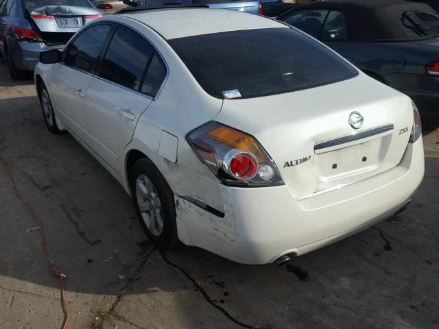 1N4AL21E57N460906 - 2007 NISSAN ALTIMA 2.5 WHITE photo 3