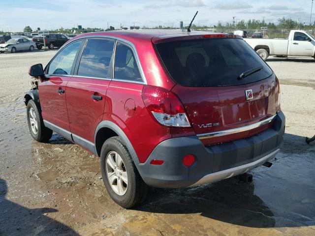 3GSCL33P09S561470 - 2009 SATURN VUE XE RED photo 3