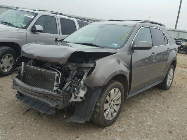 2CNFLNEC6B6220329 - 2011 CHEVROLET EQUINOX LT GRAY photo 2