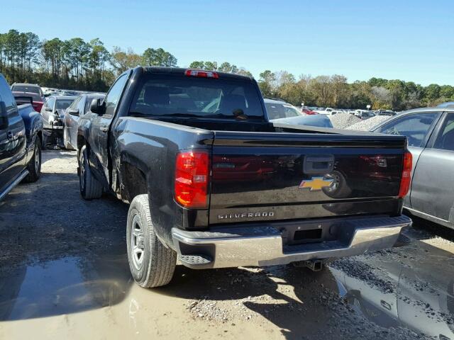 1GCNCPEH2FZ258691 - 2015 CHEVROLET SILVERADO BLACK photo 3