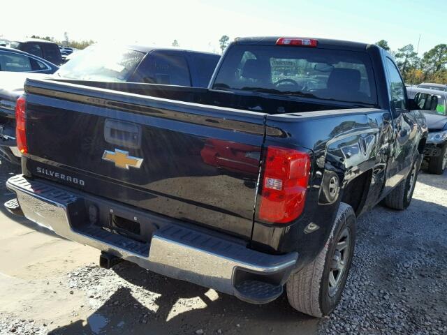 1GCNCPEH2FZ258691 - 2015 CHEVROLET SILVERADO BLACK photo 4