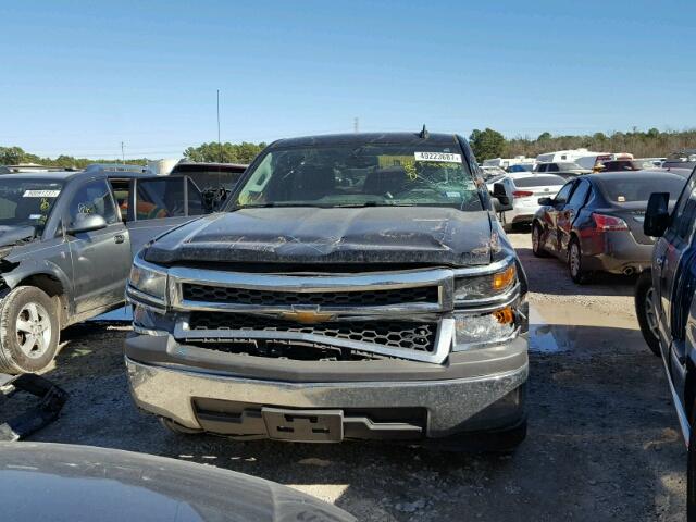 1GCNCPEH2FZ258691 - 2015 CHEVROLET SILVERADO BLACK photo 9