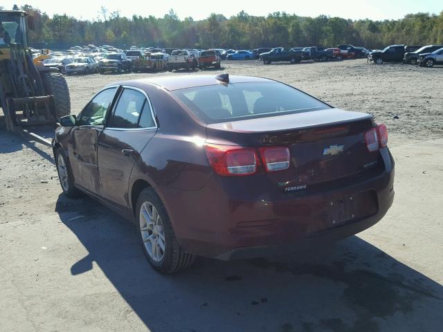 1G11C5SL9FF100807 - 2015 CHEVROLET MALIBU 1LT BURGUNDY photo 3