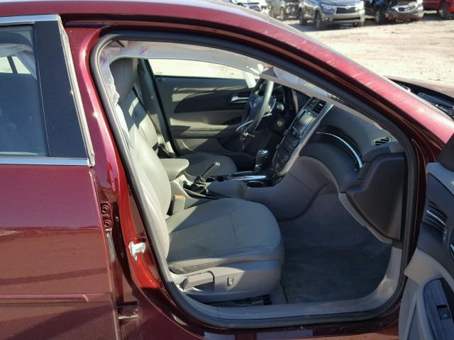 1G11C5SL9FF100807 - 2015 CHEVROLET MALIBU 1LT BURGUNDY photo 5