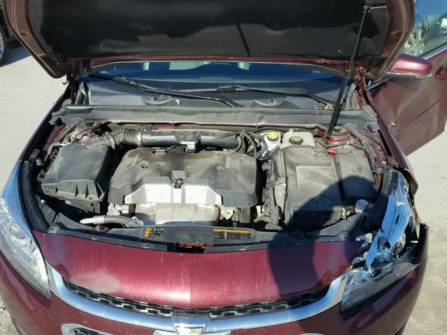1G11C5SL9FF100807 - 2015 CHEVROLET MALIBU 1LT BURGUNDY photo 7