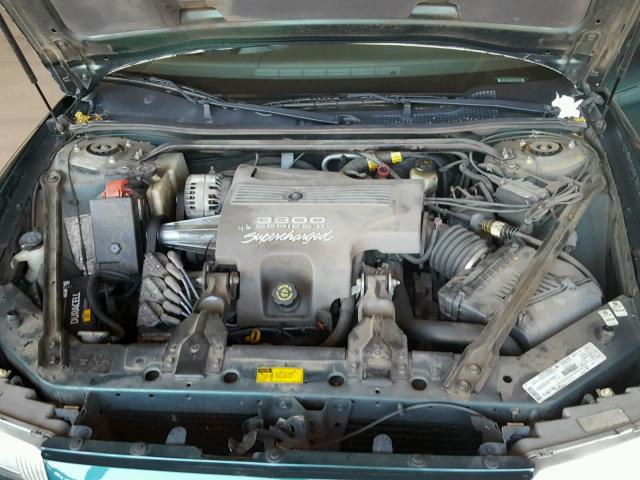 2G4WF5510Y1324424 - 2000 BUICK REGAL GS GREEN photo 7
