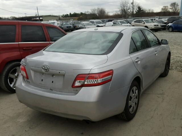 4T1BF3EK8AU089101 - 2010 TOYOTA CAMRY BASE GRAY photo 4
