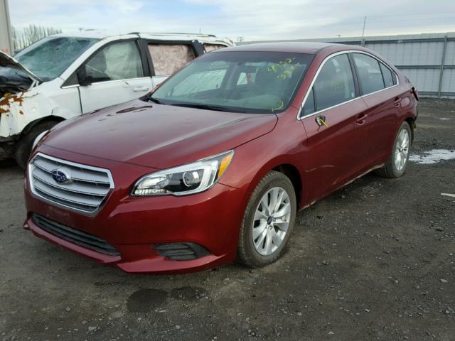 4S3BNAC61G3058143 - 2016 SUBARU LEGACY 2.5 MAROON photo 2