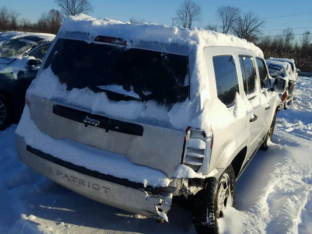 1J8FT28A59D195697 - 2009 JEEP PATRIOT SP SILVER photo 4