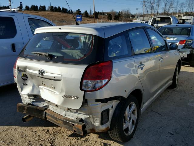 2T1KR32E14C287725 - 2004 TOYOTA COROLLA MA SILVER photo 4