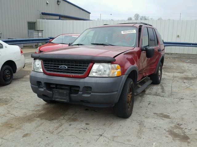 1FMZU72K33UB32293 - 2003 FORD EXPLORER X RED photo 2