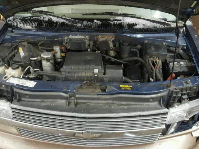 1GNEL19WXXB119271 - 1999 CHEVROLET ASTRO BLUE photo 7