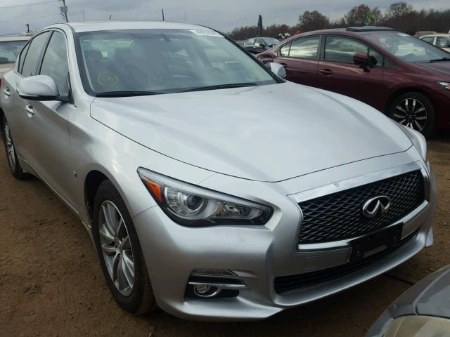 JN1BV7AR4FM392310 - 2015 INFINITI Q50 BASE SILVER photo 9