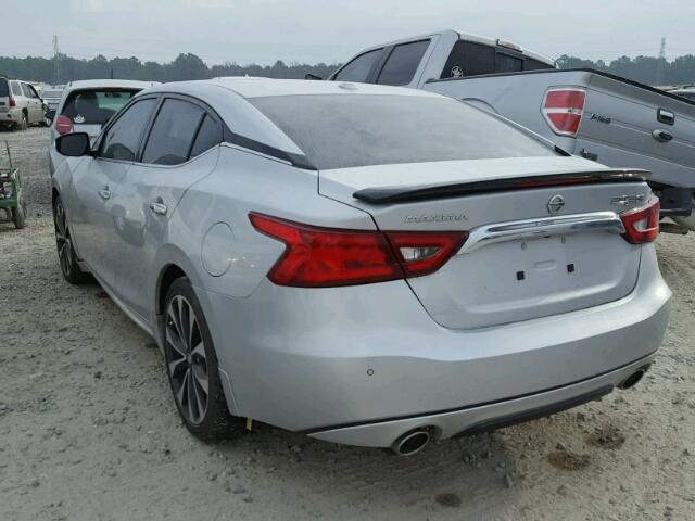 1N4AA6AP9GC379319 - 2016 NISSAN MAXIMA 3.5 SILVER photo 3