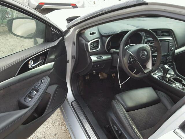 1N4AA6AP9GC379319 - 2016 NISSAN MAXIMA 3.5 SILVER photo 9