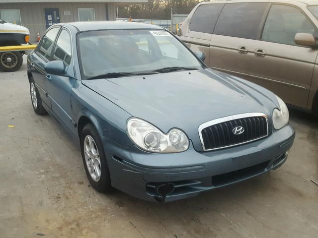 KMHWF25S85A162597 - 2005 HYUNDAI SONATA GL BLUE photo 1