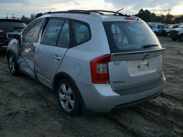 KNAFG526977068168 - 2007 KIA RONDO LX GRAY photo 3