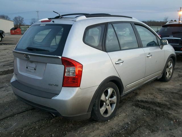 KNAFG526977068168 - 2007 KIA RONDO LX GRAY photo 4