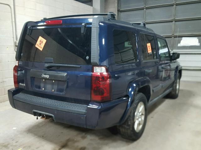 1J8HG48N16C228871 - 2006 JEEP COMMANDER 蓝色 照片 4