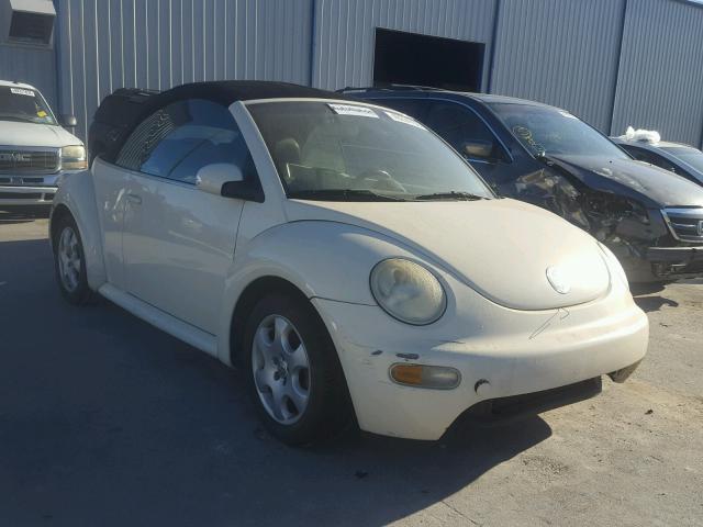 3VWCK21Y53M309517 - 2003 VOLKSWAGEN NEW BEETLE CREAM photo 1