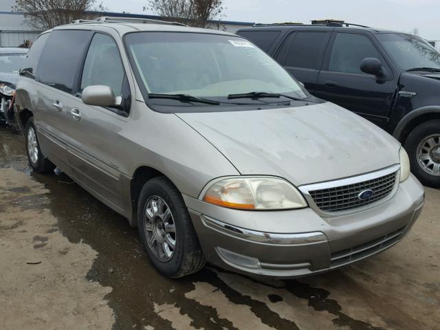 2FMDA58411BA74350 - 2001 FORD WINDSTAR L GOLD photo 1