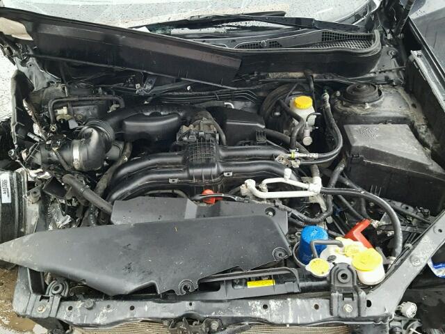 JF2SHCDC9BH745018 - 2011 SUBARU FORESTER 2 CHARCOAL photo 7