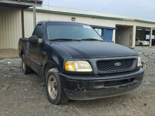 1FTZF1721WNB89465 - 1998 FORD F150 BLACK photo 1