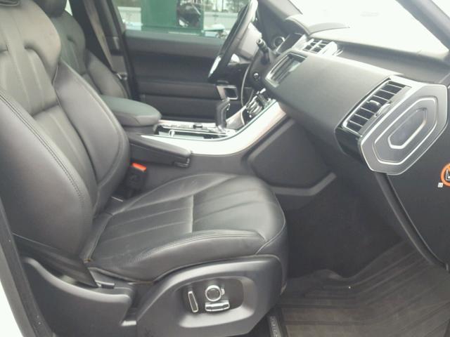 SALWR2EF1GA102364 - 2016 LAND ROVER RANGE ROVE WHITE photo 5