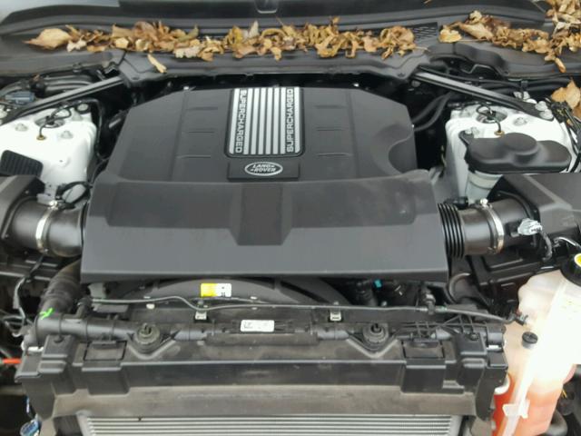 SALWR2EF1GA102364 - 2016 LAND ROVER RANGE ROVE WHITE photo 7