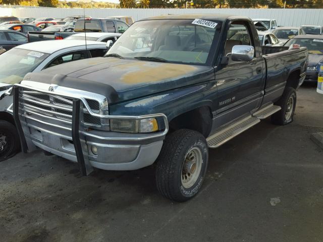 1B7KF26W7SS301080 - 1995 DODGE RAM 2500 GREEN photo 2