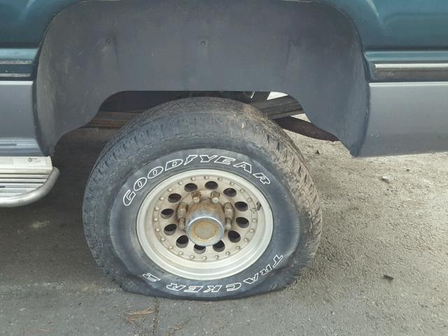 1B7KF26W7SS301080 - 1995 DODGE RAM 2500 GREEN photo 9