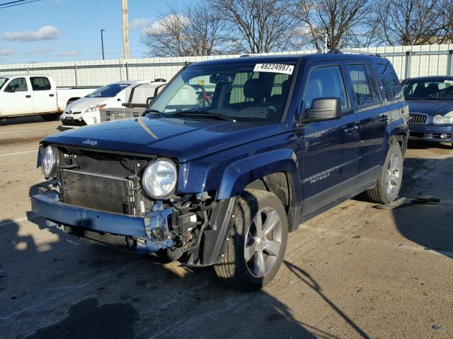 1C4NJPFA7GD787706 - 2016 JEEP PATRIOT LA BLUE photo 2