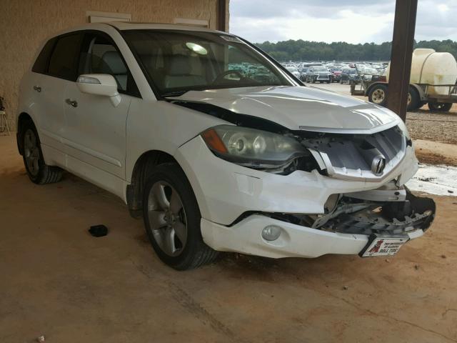 5J8TB18567A000880 - 2007 ACURA RDX TECHNO WHITE photo 1