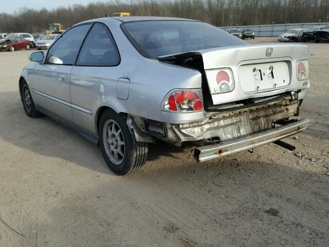 1HGEJ8148YL062535 - 2000 HONDA CIVIC EX SILVER photo 3