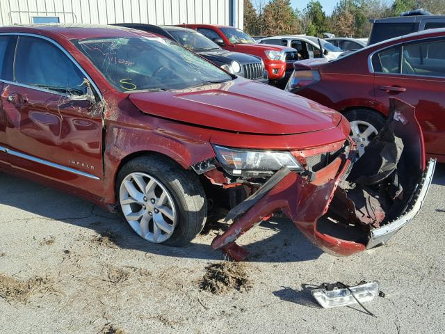 2G1155S3XE9307918 - 2014 CHEVROLET IMPALA LTZ MAROON photo 9