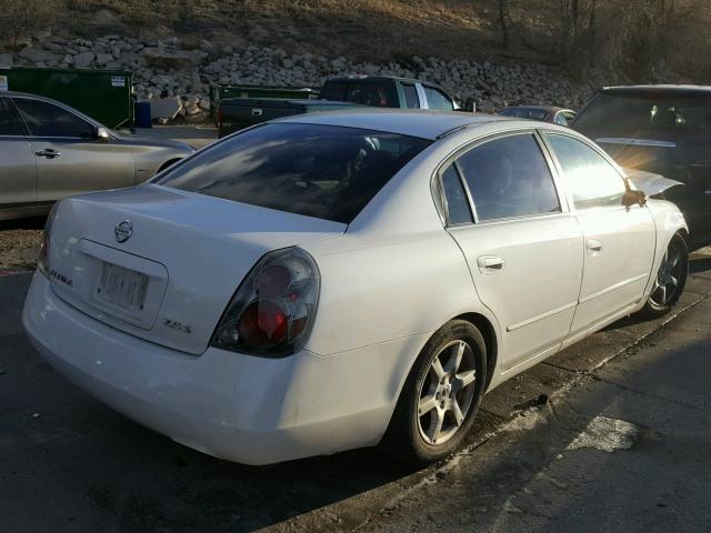 1N4AL11D15N497904 - 2005 NISSAN ALTIMA S WHITE photo 4