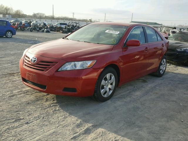 4T1BE46K49U363378 - 2009 TOYOTA CAMRY BASE MAROON photo 2