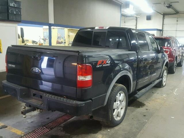 1FTPW14V48FA26246 - 2008 FORD F150 SUPER BLACK photo 4