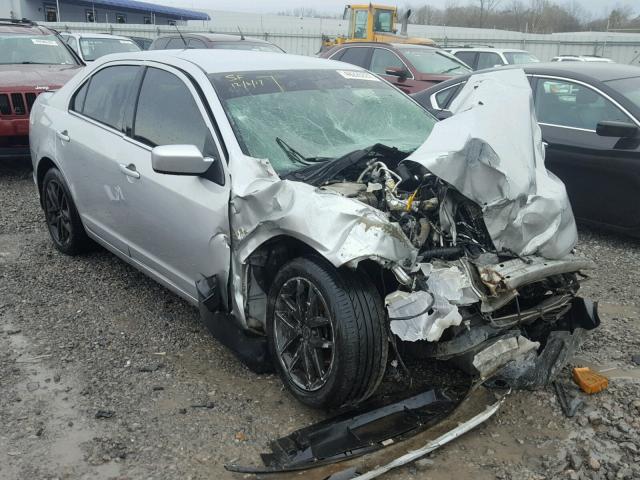 3FAHP0HA3AR246396 - 2010 FORD FUSION SE SILVER photo 1