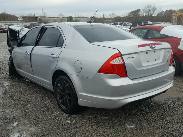 3FAHP0HA3AR246396 - 2010 FORD FUSION SE SILVER photo 3