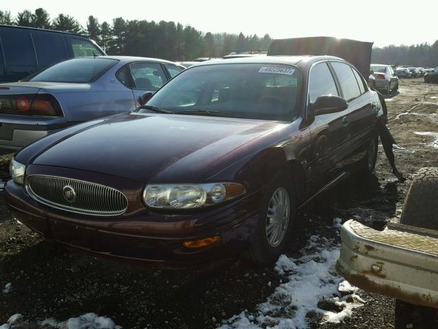 1G4HP52K23U276649 - 2003 BUICK LESABRE CU MAROON photo 2