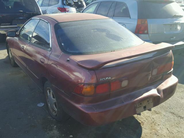 JH4DB7665TS009672 - 1996 ACURA INTEGRA SE RED photo 3