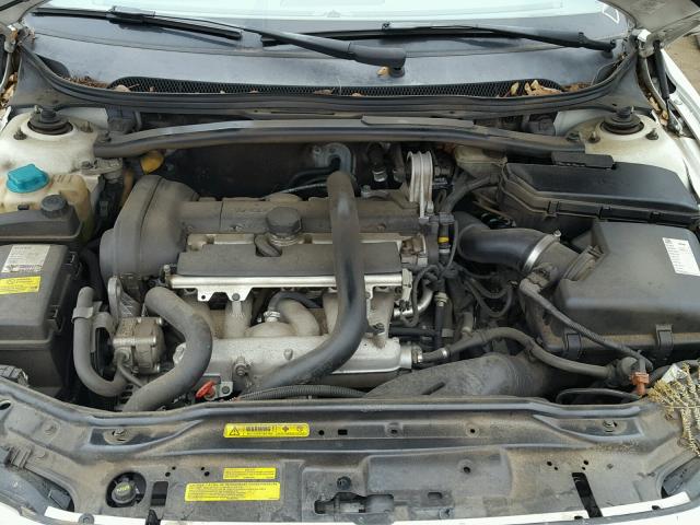 YV1RS592252437684 - 2005 VOLVO S60 2.5T WHITE photo 7