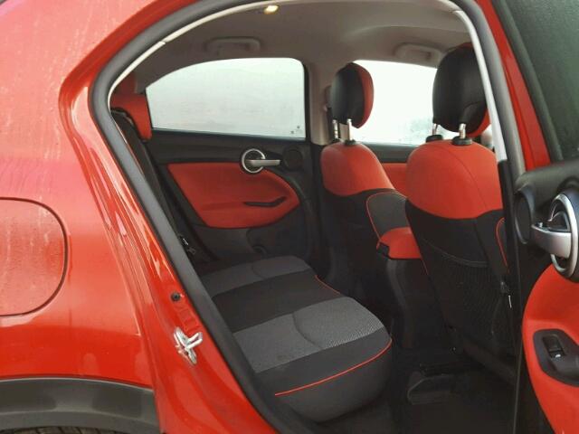 ZFBCFXBT8GP467179 - 2016 FIAT 500X EASY RED photo 6