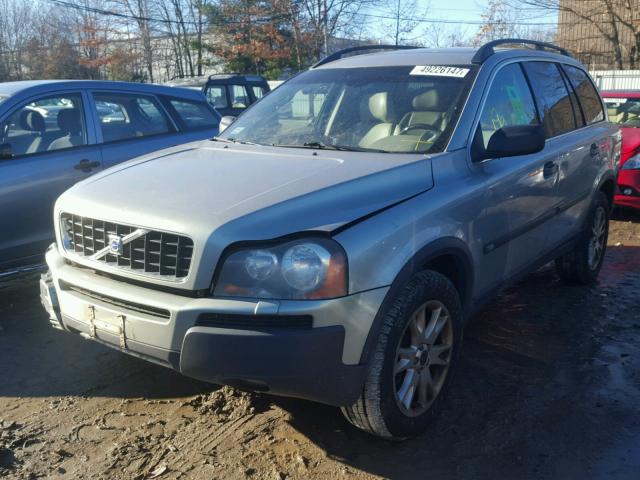 YV1CZ91H541102657 - 2004 VOLVO XC90 T6 GRAY photo 2