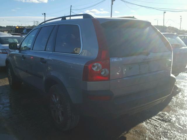 YV1CZ91H541102657 - 2004 VOLVO XC90 T6 GRAY photo 3