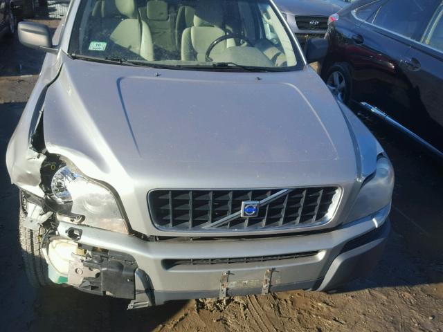 YV1CZ91H541102657 - 2004 VOLVO XC90 T6 GRAY photo 7