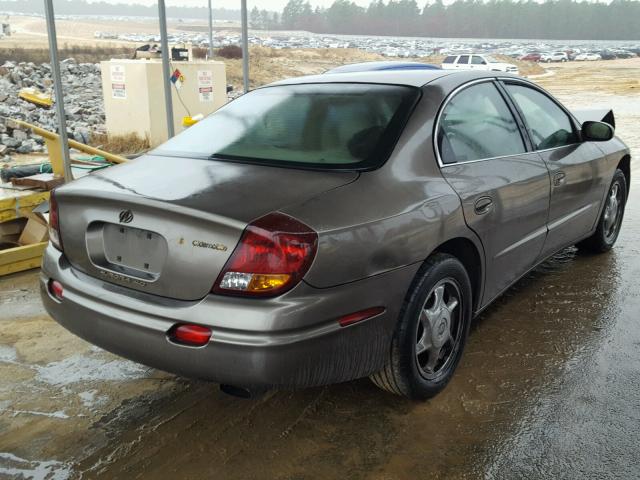 1G3GS64C314107327 - 2001 OLDSMOBILE AURORA 4.0 BROWN photo 4